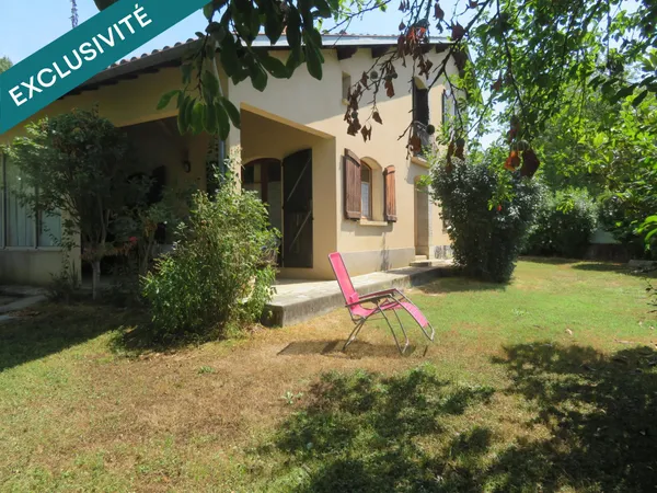 Maison individuelle avec jardin