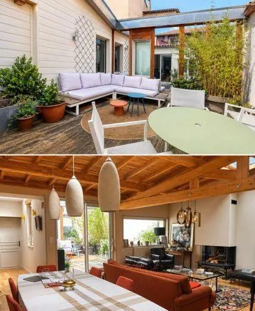 Appartement de caractère avec terrasse