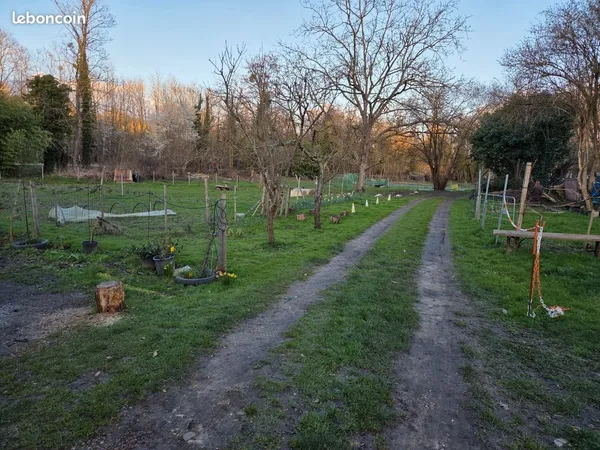 Location terrain de culture potagere