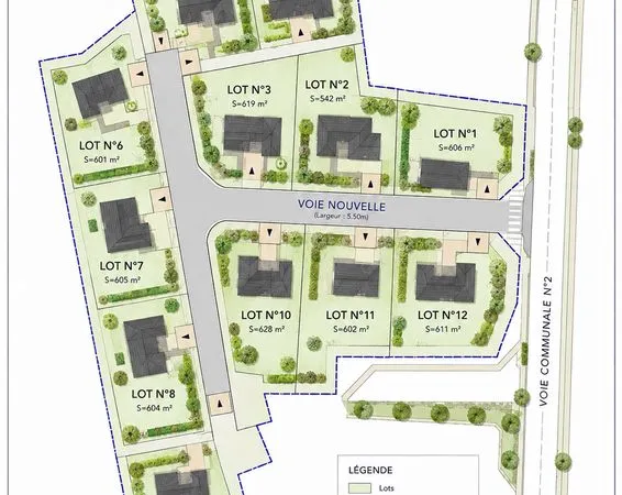 Terrains constructibles Saint-Servais