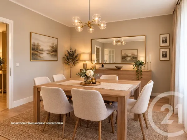 Appartement 3 pièces 58 m²