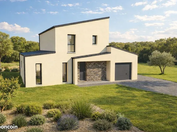 Projet de construction d'une maison 125 m² avec terrain à LA POMMERAYE (49)