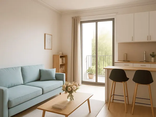 Appartement 2 pièces 43 m²