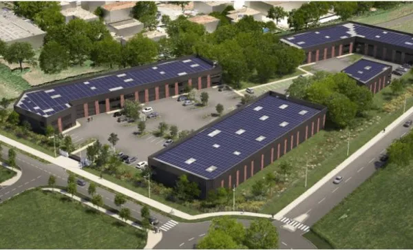 Entrepôt 1904 m²
