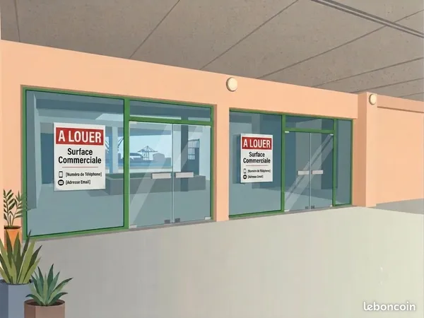 Locaux commerciaux divisible 40 à 85m2
