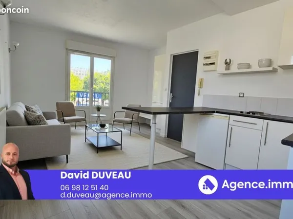 Studio 1 pièce 22 m²