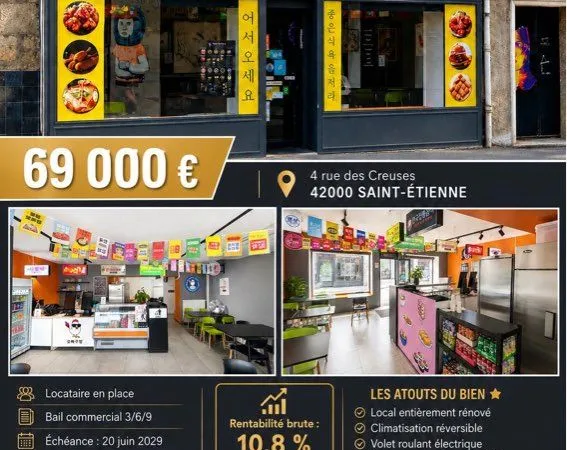 Local commercial loué
