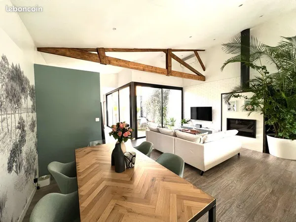 Maison loft avec patio