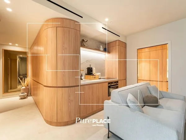 Appartement T1 de 32 m2 à Marseille 13001, Quai de Rive Neuve