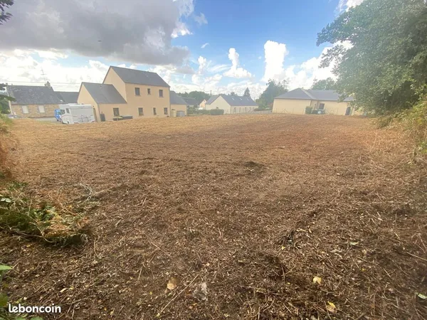 Terrain constructible viabilisé