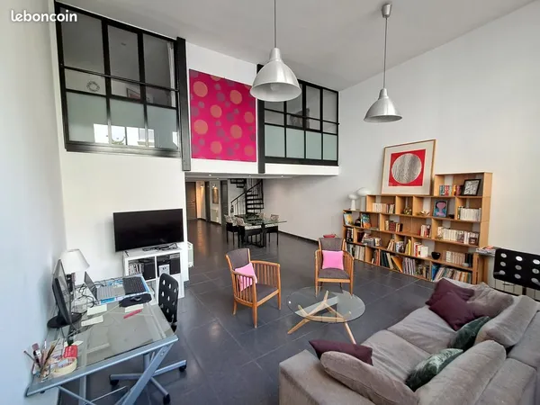 Vends Loft/ appartement - 87m² - Lyon 7ème