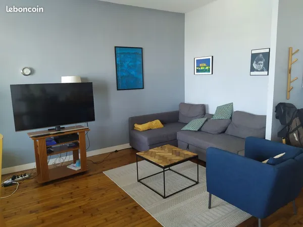 Appartement T2 vue mer corniche meublé