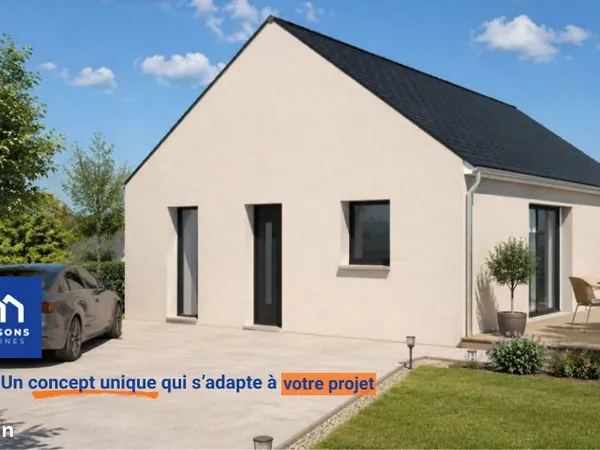 Maison 75 m² Le Temple De Bretagne