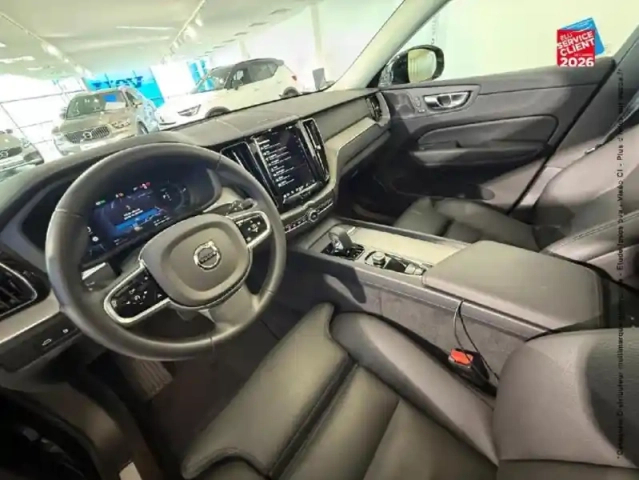 Volvo Xc60 t6 hybride rechargeable 253 + 145ch ultra style dark geartronic 8 awd sieges chauf/cuir volant — photo 30
