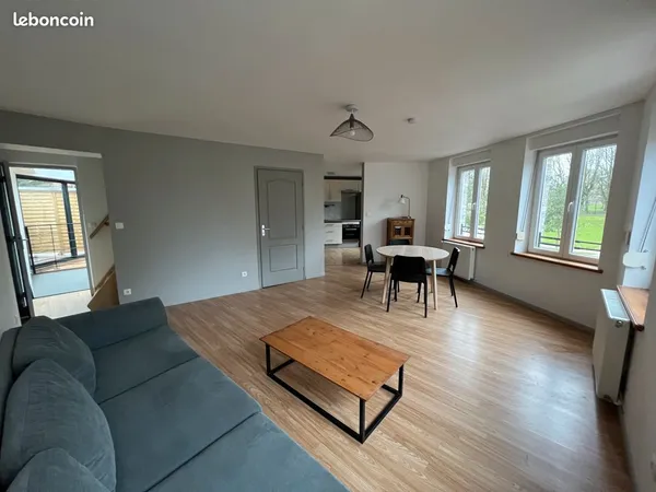 A louer - Duplex T4 meublé de 90 m2 - Tourcoing