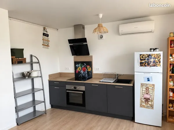T2 climatisé 45 m²