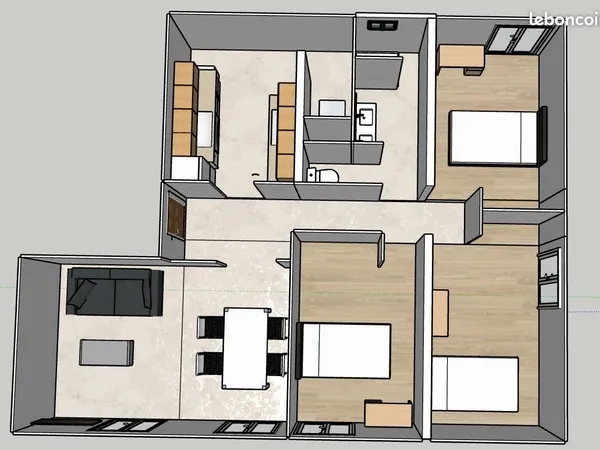 Colocation- Appartement entièrement rénové - Disponible mi-septembre