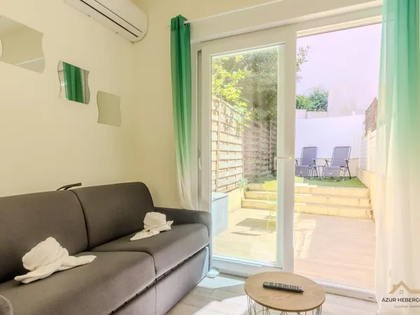 Loue studio avec jardin privatif