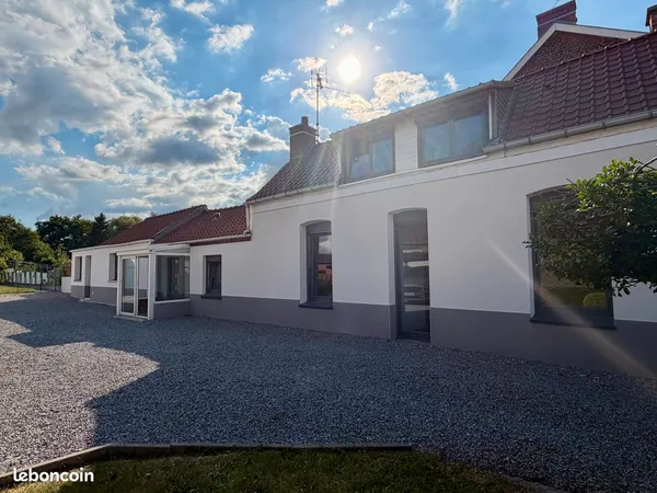 Longère rénovée avec chambre au rez-de-chaussée - 100 m² - Saint-Amand-les-Eaux (La Croisette)