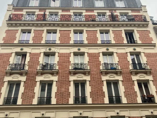 Jourdain - Rue de Belleville 3 pièces 54m² occupé