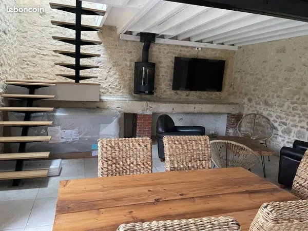 Maison pierre 80 m2