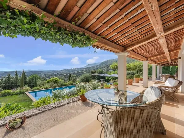 Vue panoramique, villa charmant à Vence
