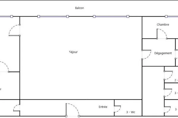 Appartement 5 pièces 112 m²