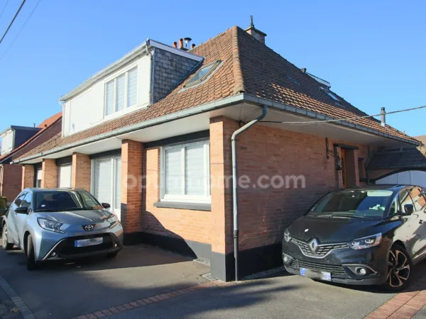 Hem proche Lannoy - Maison semi mitoyenne 104 m2 habitables