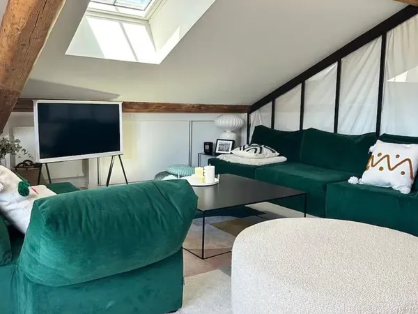 Loft meublé 90m² climatisé - Coeur Croix-Rousse