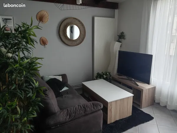 Location T3 duplex meublé