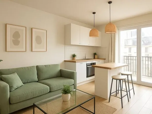 Appartement 2 pièces 45 m²