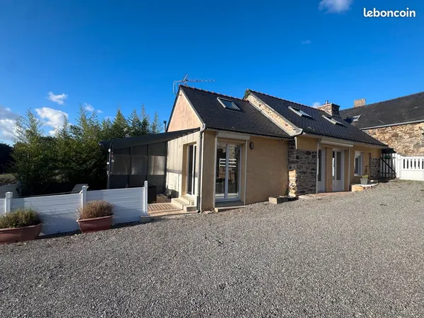 20 minutes de Brest petite maison meublée Calme Wifi Parking