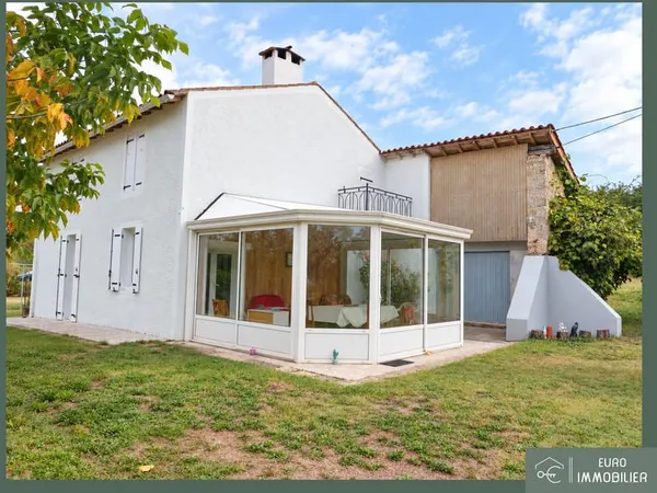 Maison de pierres - terrain constructible - Gironde (33) - Nouve