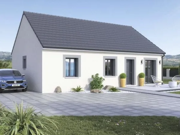 Projet de construction d'une maison 85 m² avec terrain à CONDECOURT (95)