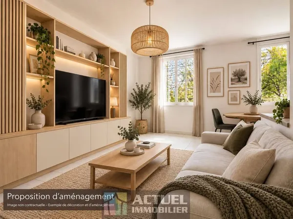 Appartement 2 pièces 48 m²
