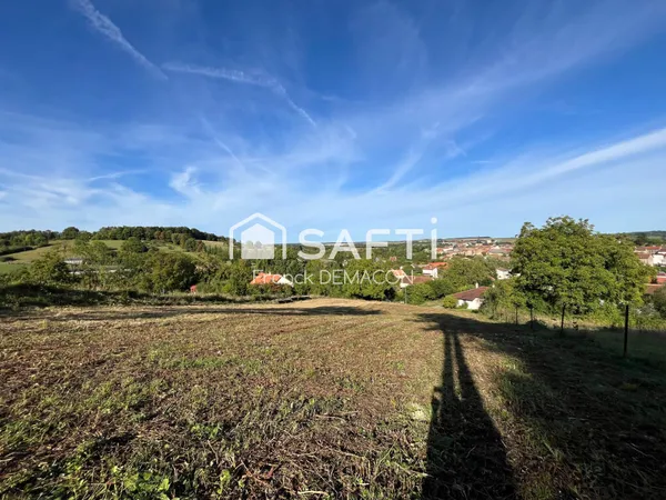Terrain 2 720 m² - Marville proche Belgique
