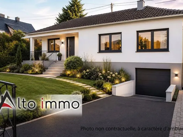 Maison de plain-pied 5 pièces 100 m²
