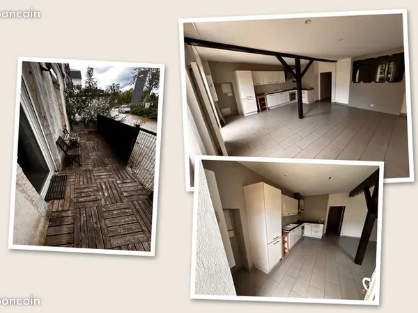 DIJON CENTRE / APPARTEMENT T3 de 65m² en rez-de-chaussée