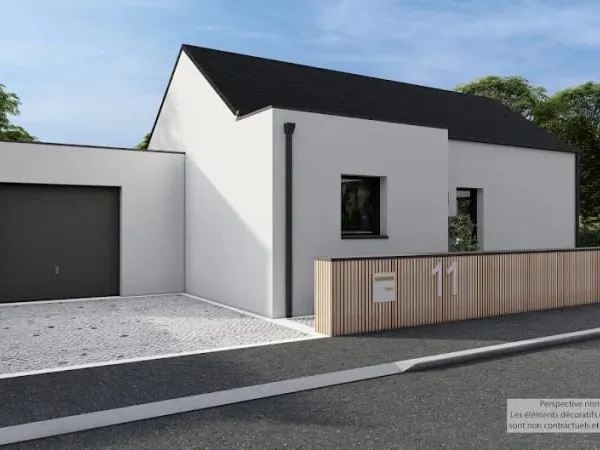 Maison neuve 2 pièces 47 m²