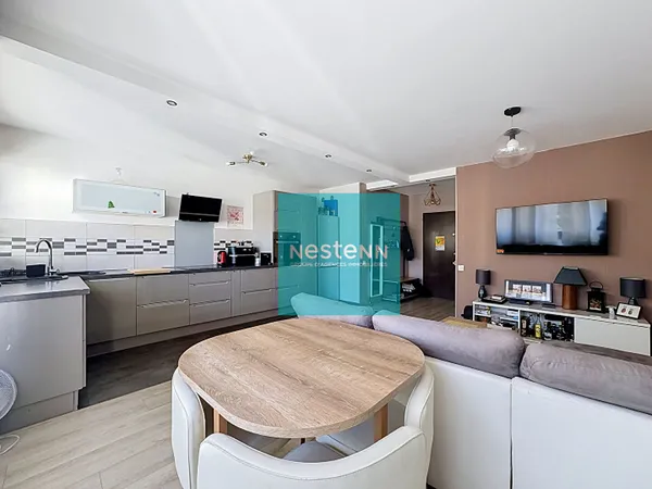 Appartement 2 pièces de 49 m² à Franconville - Ravalement réalisé il y a moins de 5 ans - Proche de 