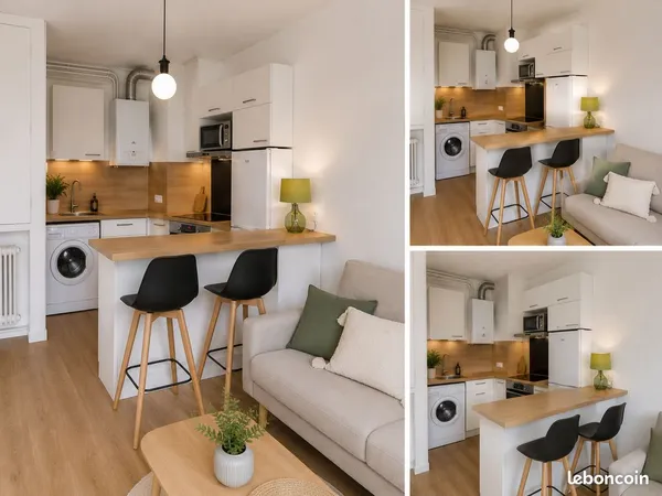 Appartement Meublé T2 Moulin à Vent Université