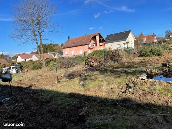 Terrain 1000 m² Joncherey