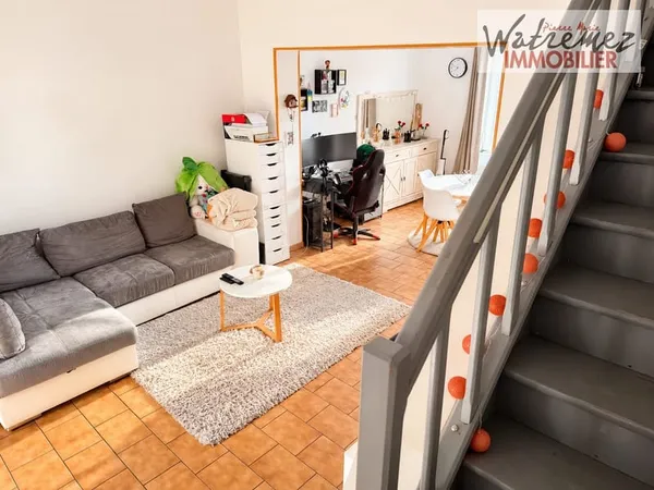 Maison 2 chambres avec jardin, véranda, cuisine équipée et ca