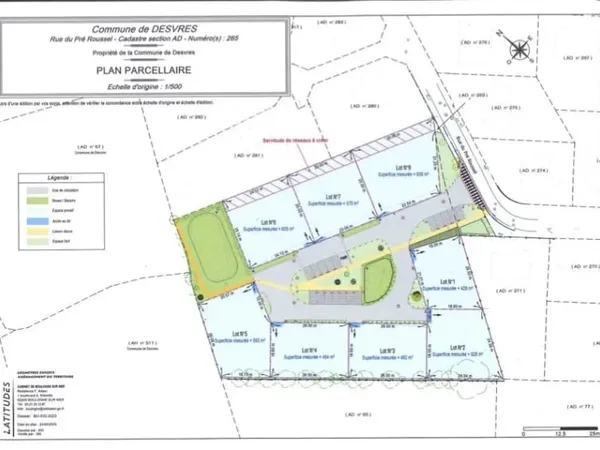 Terrain 528 m²