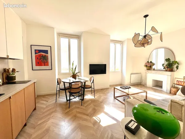 Bel appartement lumineux 1 chambre - Centre-ville / Quartier de la Gare, Ajaccio