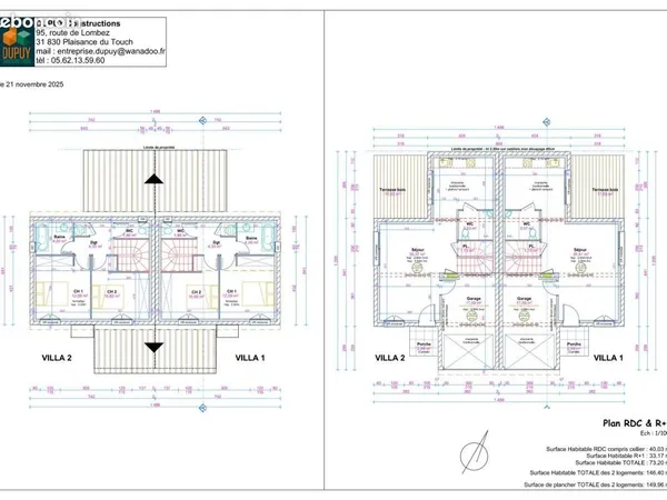Maison 3 pièces 76 m²