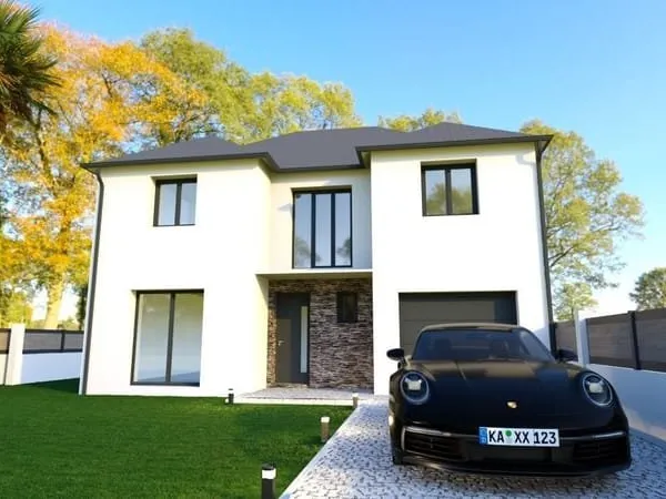Projet de construction d'une maison 130 m² avec terrain à SAINT-GERMAIN-SUR-MORIN (77)