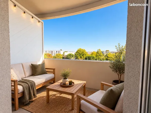 Studio 1 pièce 24 m²