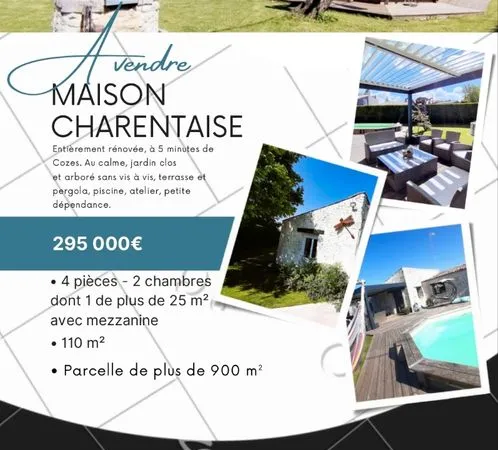 Maison en pierres de 110 m2