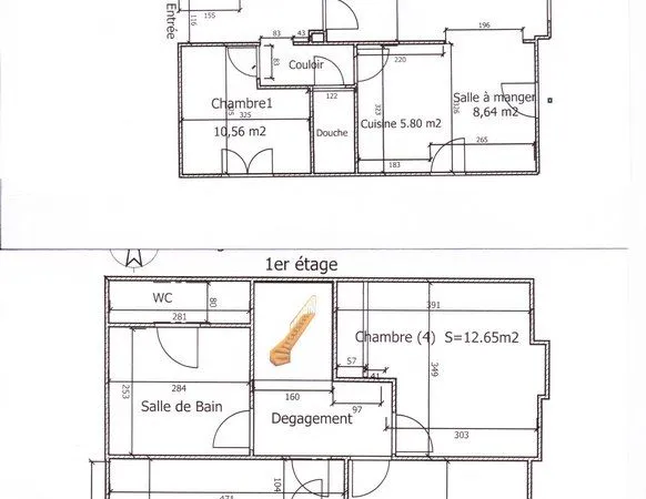 Une chambre disponible dans une colocation de 4 personnes